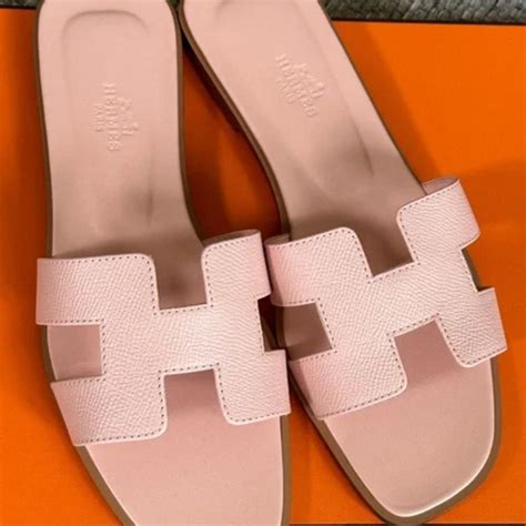 hermes slippers women pink|authentic Hermes sandals.